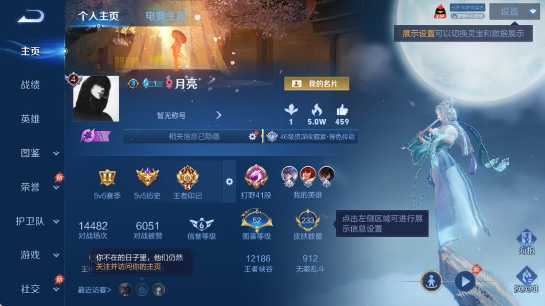 WZQM4532595王者荣耀账号详情图2 WZQM4532595王者荣耀账号详情图2