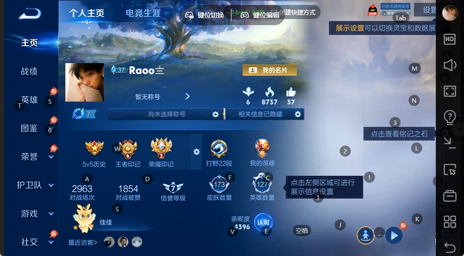 WZQM4532775王者荣耀账号详情图2
