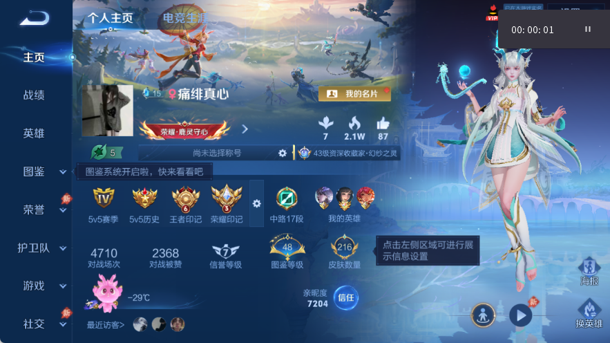 WZQM4535753王者荣耀账号详情图2
