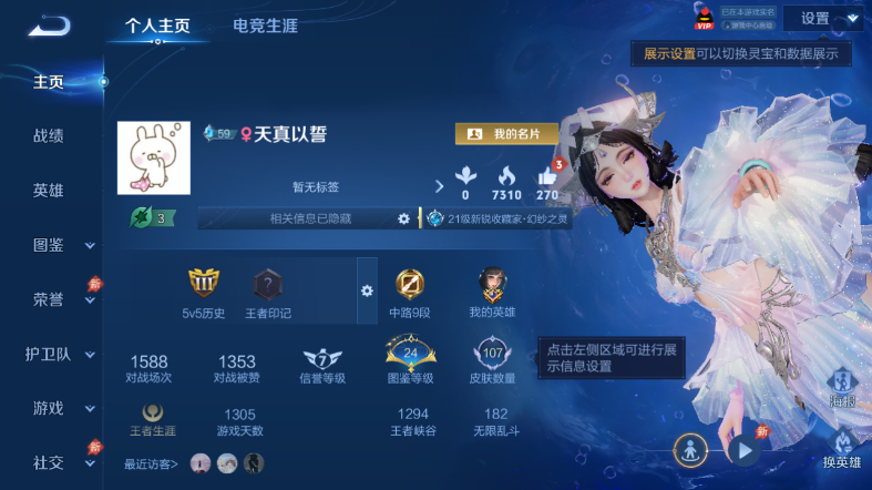 WZQM4542133王者荣耀账号详情图2 WZQM4542133王者荣耀账号详情图2