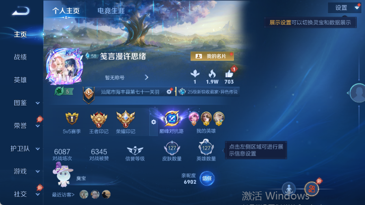 WZQM4544454王者荣耀账号详情图2