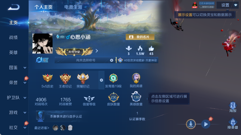 WZQM4549873王者荣耀账号详情图2 WZQM4549873王者荣耀账号详情图2