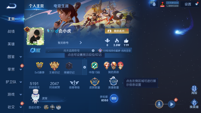 WZQM476517王者荣耀账号详情图2 WZQM476517王者荣耀账号详情图2