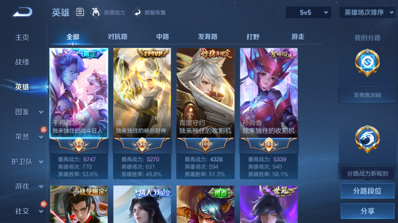 WZQM461262王者荣耀账号详情图9