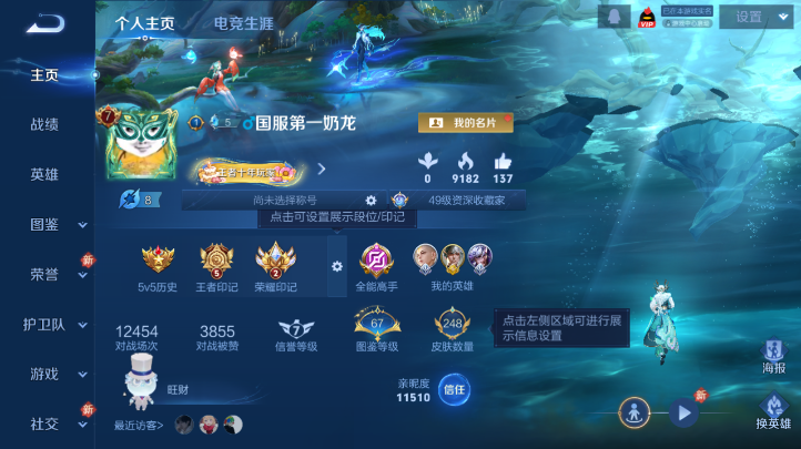 WZQM472108王者荣耀账号详情图2