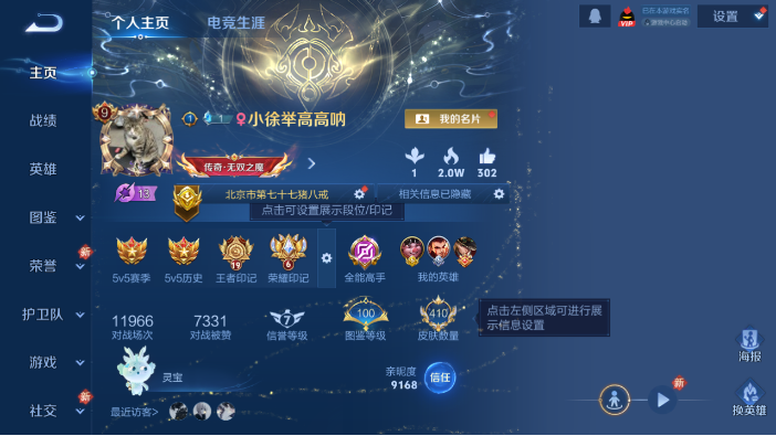 WZQM436995王者荣耀账号详情图2