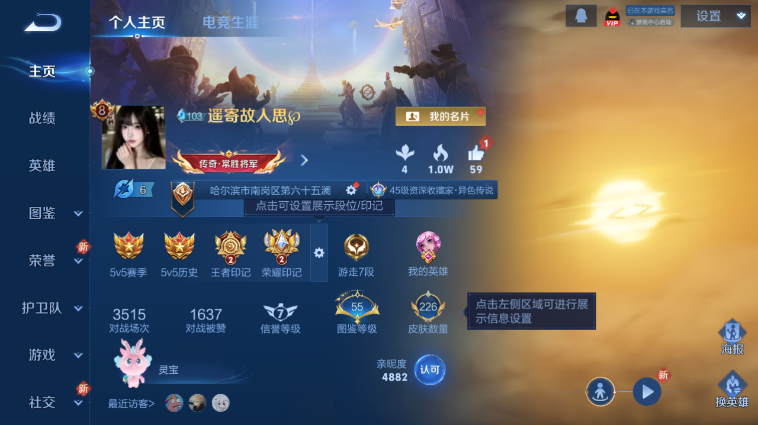 WZQM3482552王者荣耀账号详情图2