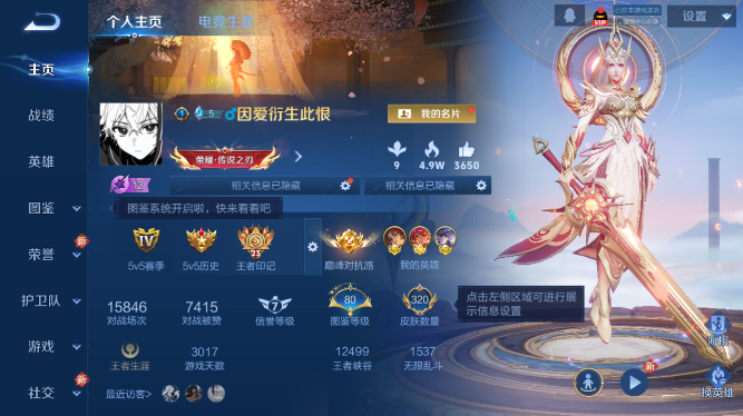 WZQM436952王者荣耀账号详情图2