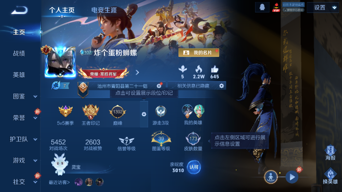 WZQM3471868王者荣耀账号详情图2