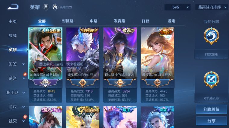 WZQM3465604王者荣耀账号详情图8