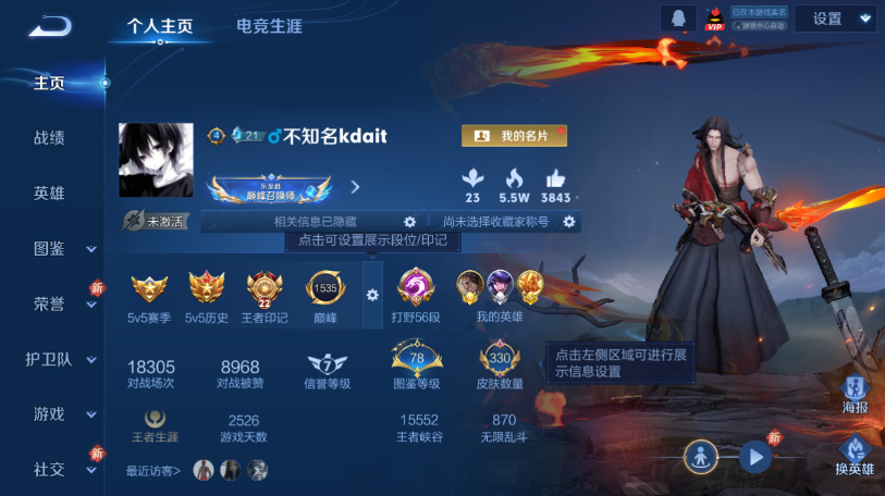 WZQM469416王者荣耀账号详情图2