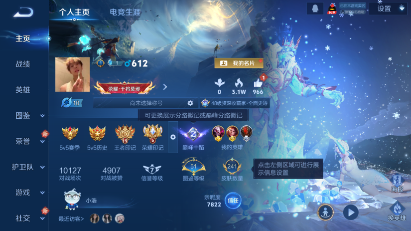 WZQM447452王者荣耀账号详情图2