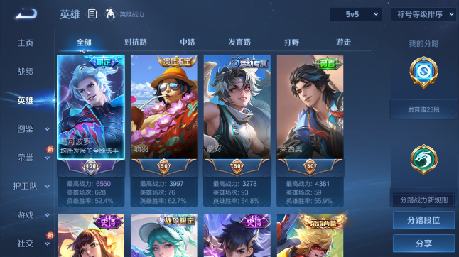 WZQM451485王者荣耀账号详情图13