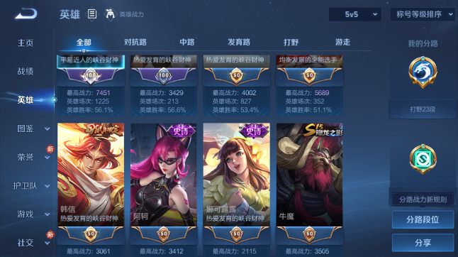 WZQM443810王者荣耀账号详情图10