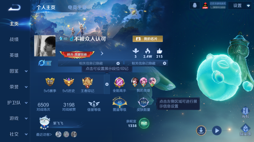 WZQM3476665王者荣耀账号详情图2