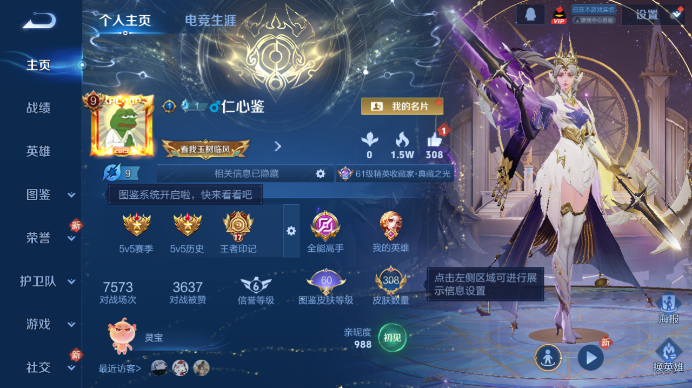 WZQM433519王者荣耀账号详情图2