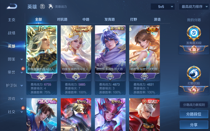 WZQM3371075王者荣耀账号详情图10