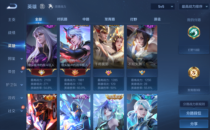 WZQM469446王者荣耀账号详情图12