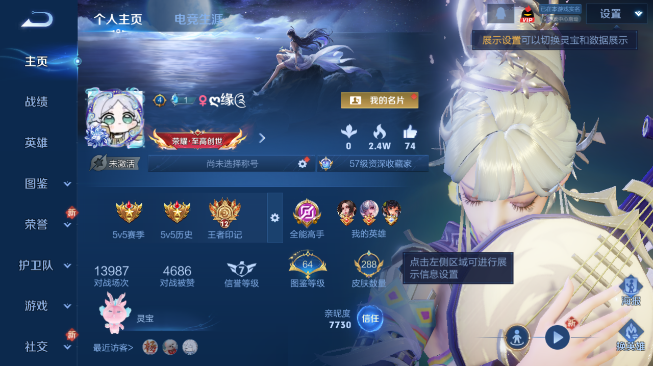 WZQM429883王者荣耀账号详情图2