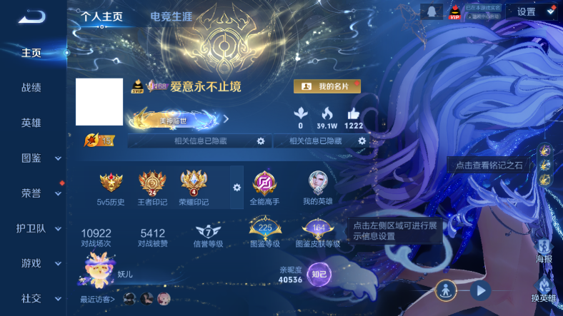 WZQM412729王者荣耀账号详情图2