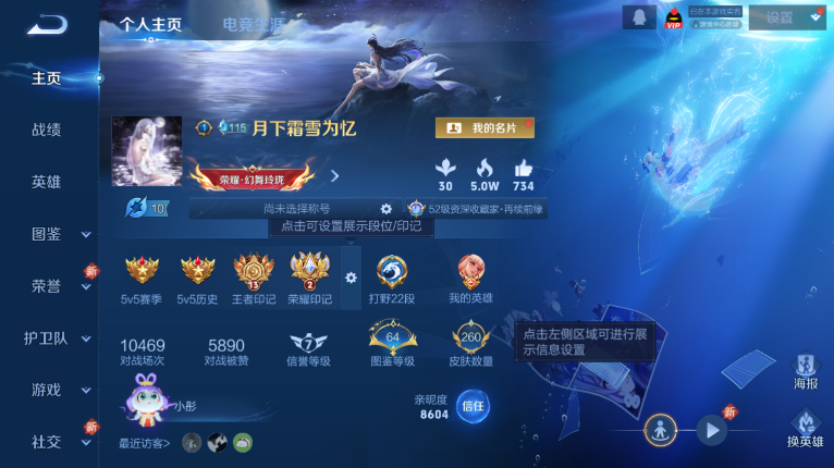 WZQM3479230王者荣耀账号详情图2