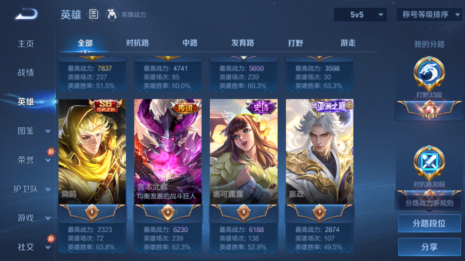 WZQM3474888王者荣耀账号详情图9