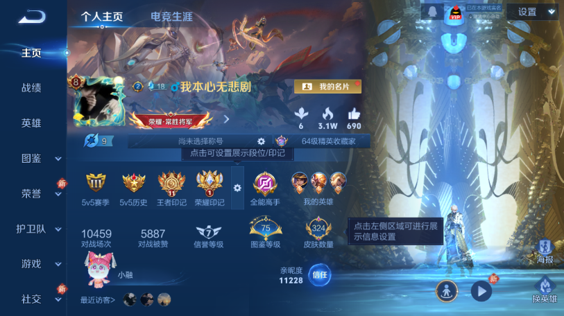 WZQM461233王者荣耀账号详情图2