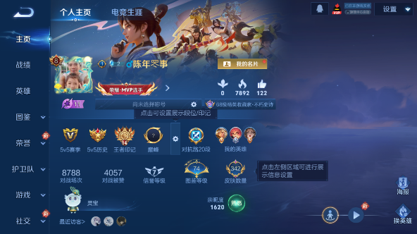 WZQM455084王者荣耀账号详情图2