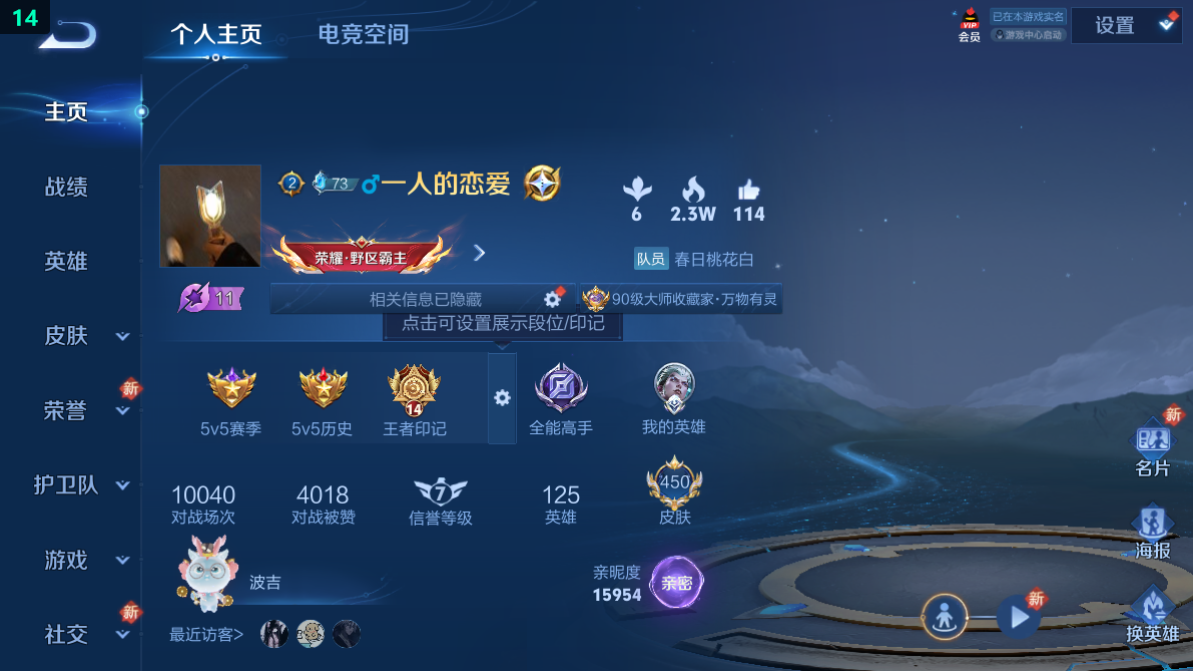 WZQM4246507王者荣耀账号详情图2