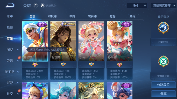 WZQM447410王者荣耀账号详情图3